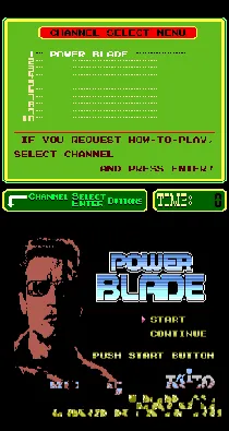 PlayChoice-10: Power Blade screen shot title